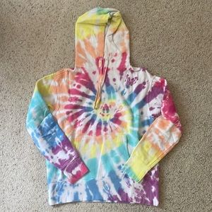 Ivory Ella NWOT tie dye hooded sweatshirt